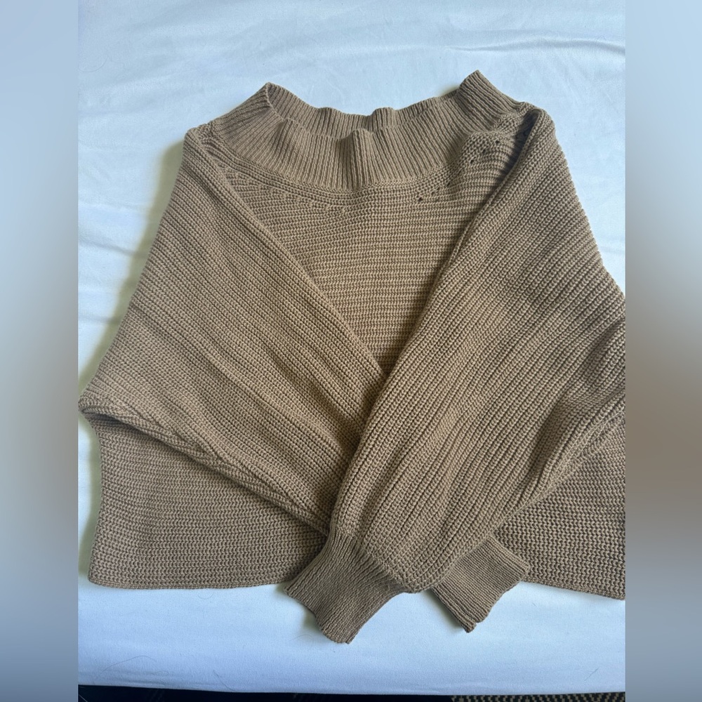 beige sweater